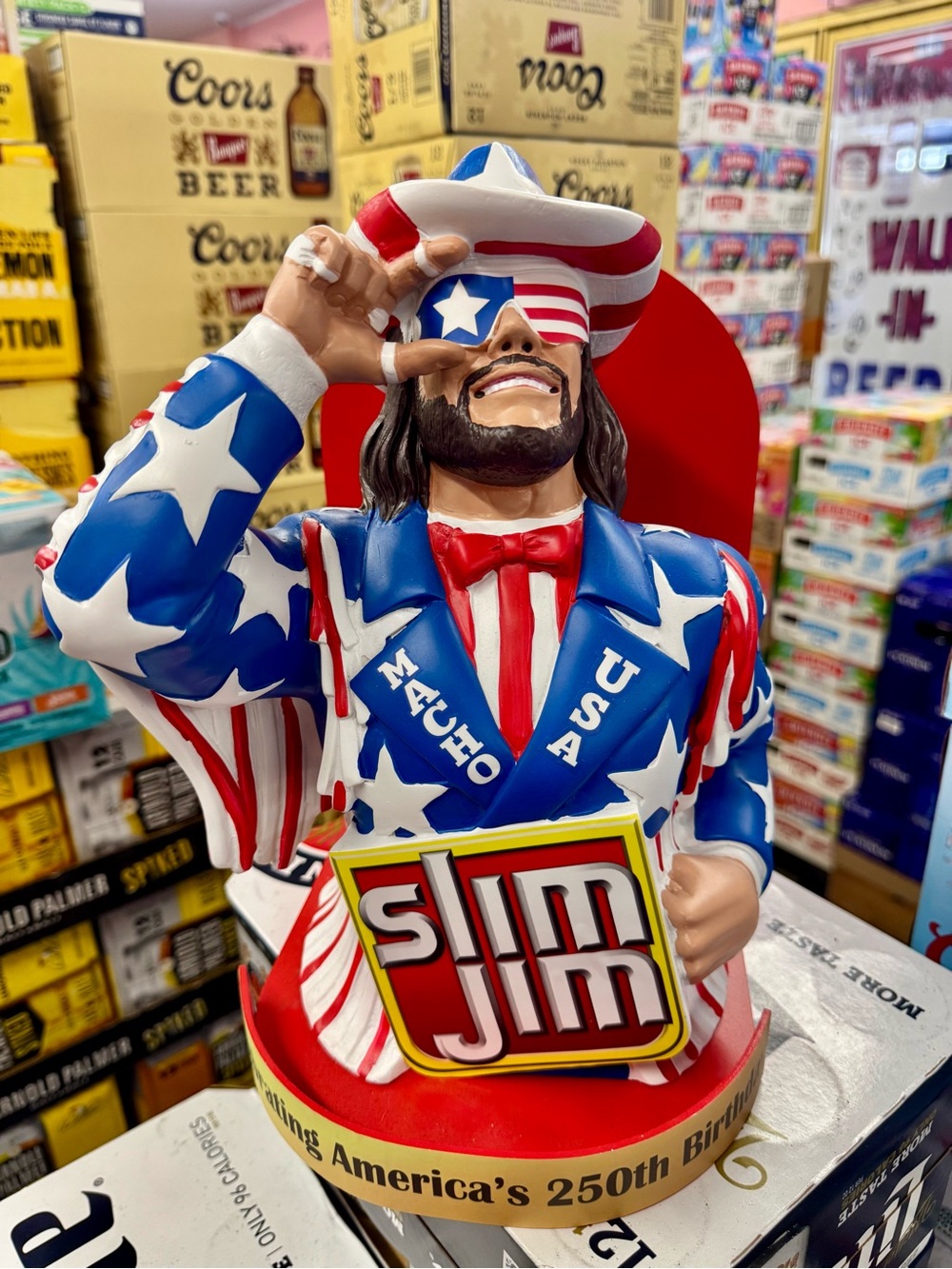 RARE 2026 Slim Jim Macho Man Randy Savage Collector Display 🇺🇸